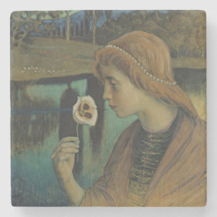 Iphigenia Symbolist Stone Coaster