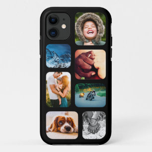iPhone11 Photo Collage Template Rounded Strong iPhone 11 Case
