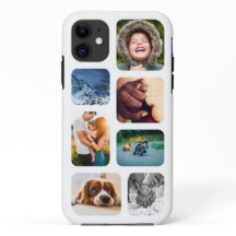 iPhone11 Photo Collage Template Rounded Strong