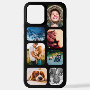 iPhone12 Pro Max Photo Collage Template Rounded iPhone 12 Pro Max Case