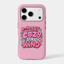iPHONE17 PRO CASE PINK WITH QOUTE