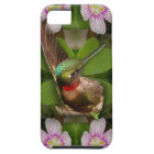 iphone4 case - hummingbird in bloom