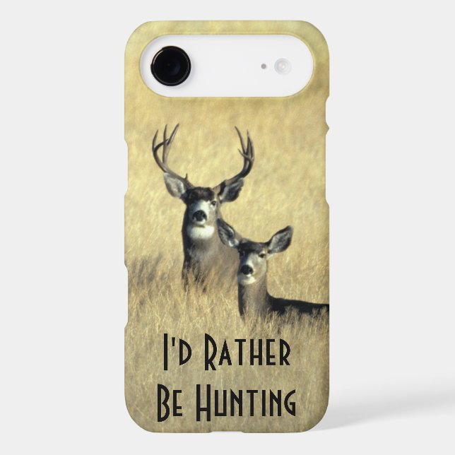 iPhone4 Masculine White Tail Mule Deer Buck Doe Case-Mate iPhone Case (Back)