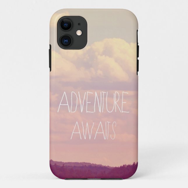 Iphone5  Case ..... Adventure Awaits (Back)
