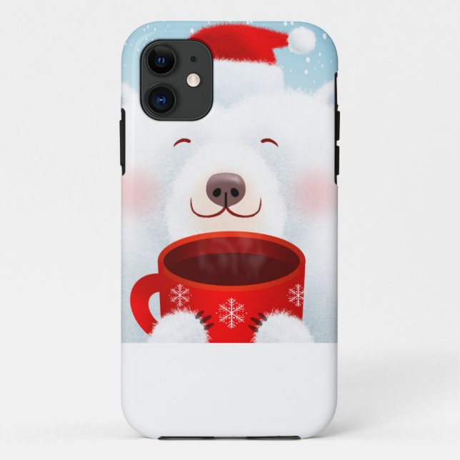 iPhone 11 Case - Polar Bear (Back)
