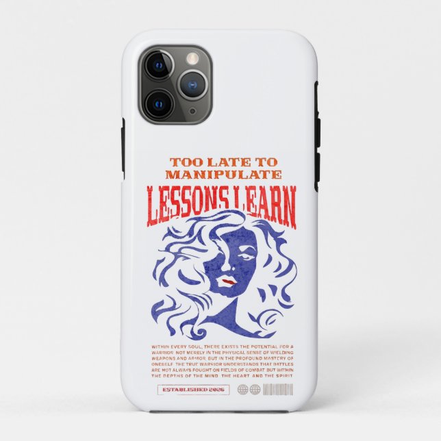 IPHONE 11 PRO MANIPULATE LESSONS LEARN CASE (Back)