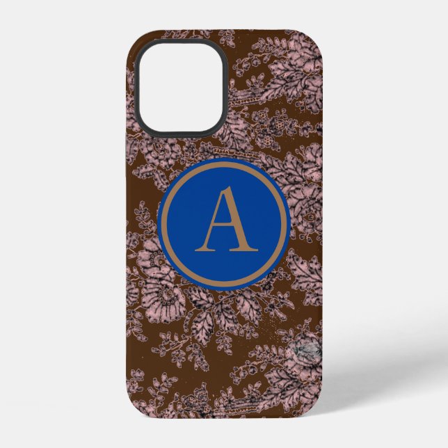 iPhone 12 CASE ANTIQUE LACE PATTERN CASE MATE (Back)