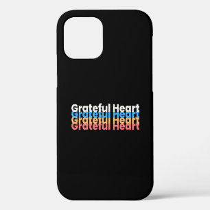 iPhone 12 Cases Black & Beige Colourful Typography