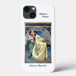 iPhone 13 case Alphonse Mucha Art Nouveau 