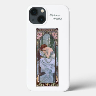 iPhone 13 case Alphonse Mucha Art Nouveau 