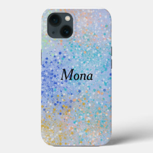 iPhone 13 Case in Colourful Splatter Dots