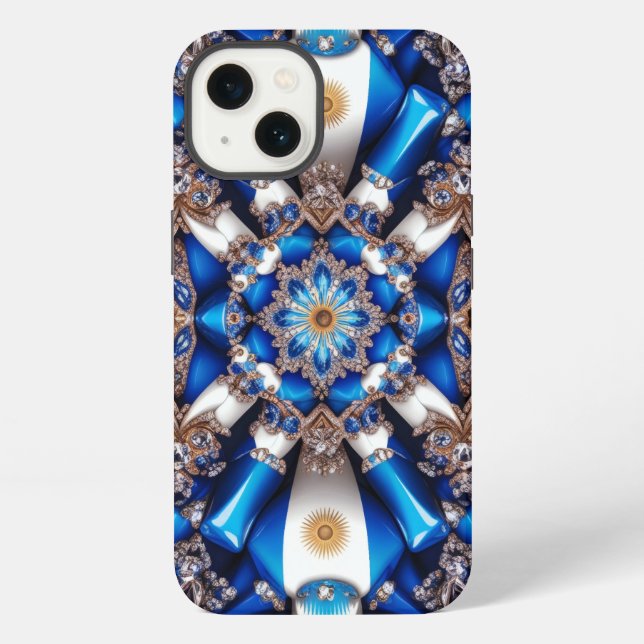 iPhone 13 Case-Mate with Argentinian Colours Case (Back)