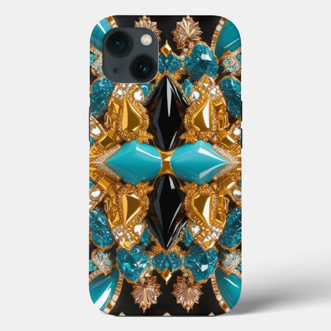 iPhone 13 Case-Mate with Bahamas Colours Case (Back)
