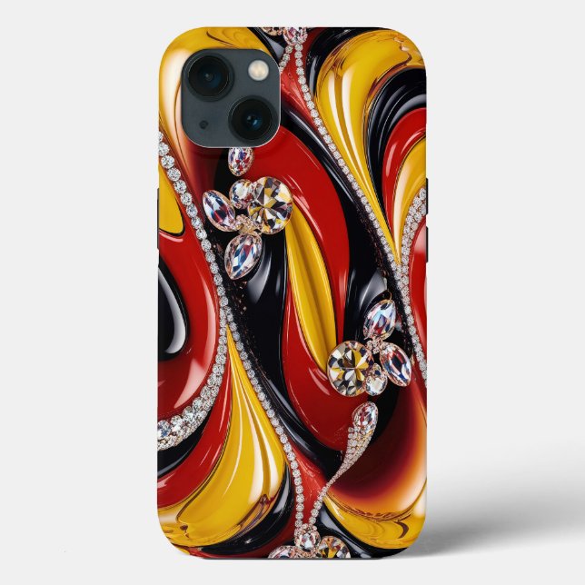 iPhone 13 Case-Mate with Belgian Colours Case (Back)