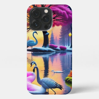 iPhone 13 Cover - Tranquil Nature Design