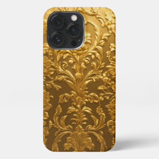Iphone 13+ fansi style goldan design new pettan iPhone 13 pro case