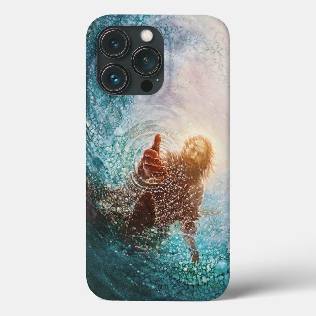 Iphone 13 Jesus wave Case-Mate iPhone Case (Back)