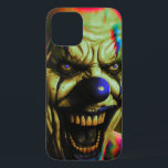 iPhone 13 phone case with scary clown<br><div class="desc">Evil clown iPhone 12 phone case</div>