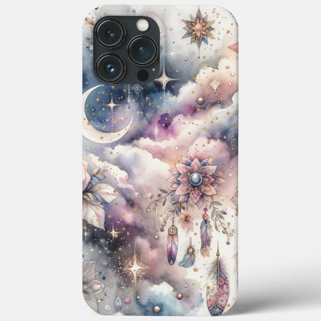 iPhone 13 Pro Max Case in Celestial Design (Back)