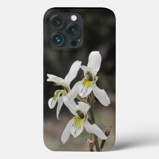 iPhone 13 White Orchid Case (Back)