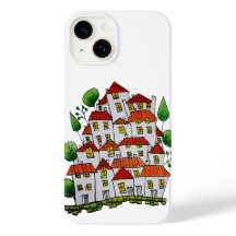 iPhone 14 case (Doodle - Hand-drawn)