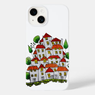 iPhone 14 case (Doodle - Hand-drawn)