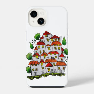 iPhone 14 case (Doodle - Hand-drawn)