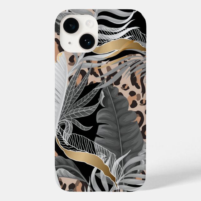 iPhone 14 Case-Tropical Palms Case-Mate iPhone Cas Case-Mate iPhone Case (Back)