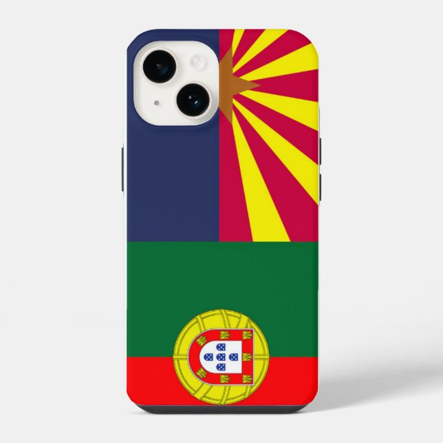 iPhone 14 Portuguese in Arizona Phone Case (Back)