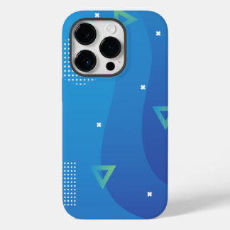 iPhone 14 Pro Cases Beautiful Blue Design