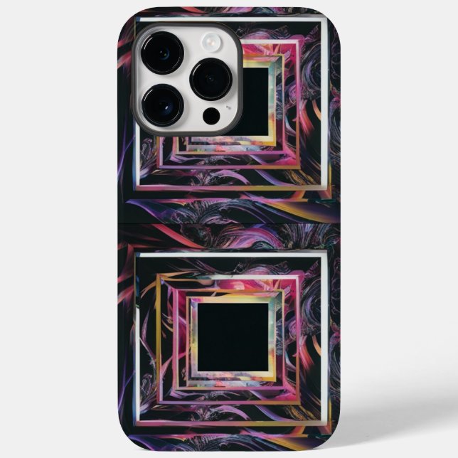 iPhone 14 Pro Max Case – Artistic Modern Protectio (Back)