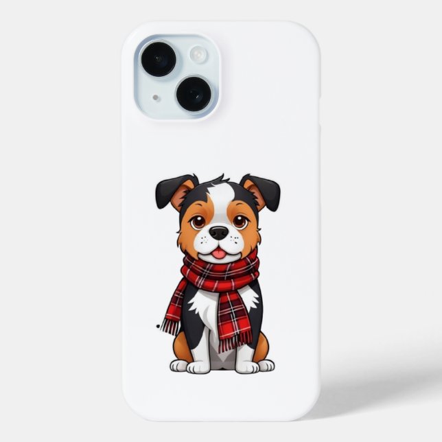 Iphone 15 case Dog Picture  (Back)