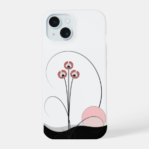 Iphone 15 Ikebana shell and rising sun Case