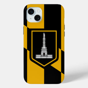iPhone 15 Plus Case-Mate, Baltimore flag Mini Case