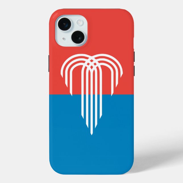 iPhone 15 Plus Case-Mate, Kansas City flag Case-Mate iPhone Case (Back)