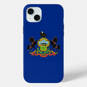 iPhone 15 Plus Case-Mate, Pennsylvania flag Mini Case