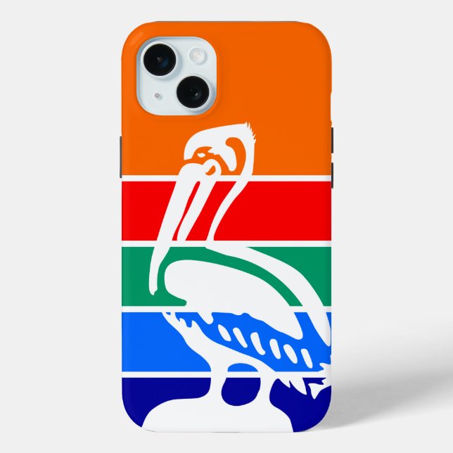 iPhone 15 Plus Case-Mate, St. Petersburg flag Case-Mate iPhone Case (Back)