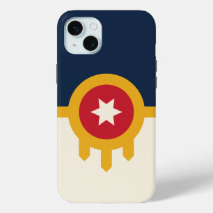 iPhone 15 Plus Case-Mate, Tulsa flag Mini Case