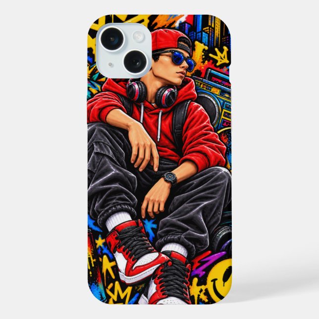Iphone 15 Plus Slim Fit Case, Glossy Case (Back)
