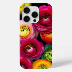 iPhone 15 Pro cases - Pretty Colorful Floral #33