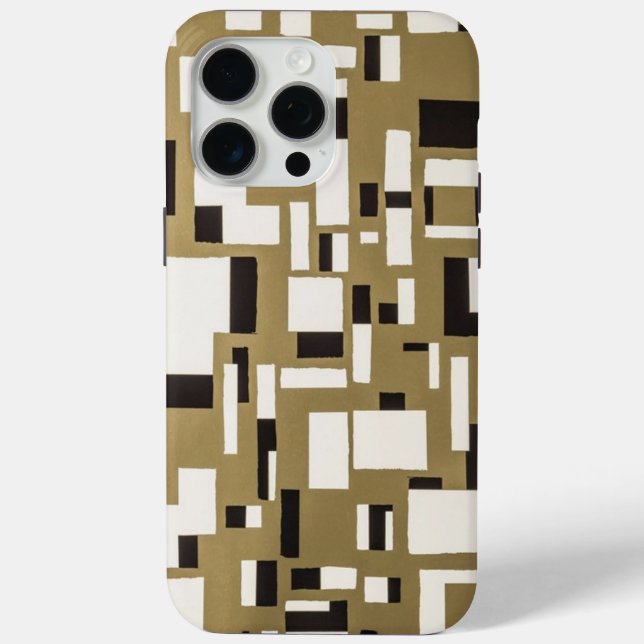 iPhone 15 pro max case army colour pattern (Back)