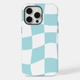 Iphone 15 Pro Max | Chequerboard Teal Case