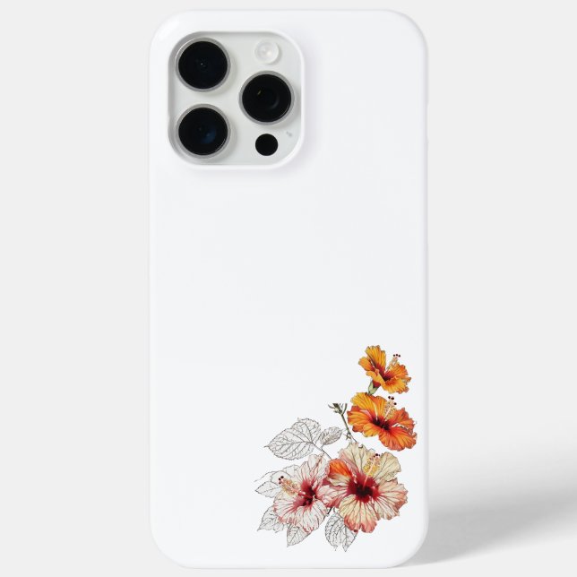iPhone 15 Pro Max flower case (Back)
