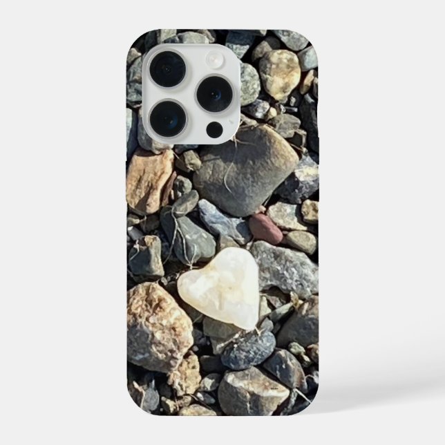 iphone 15 stone heart case (Back)