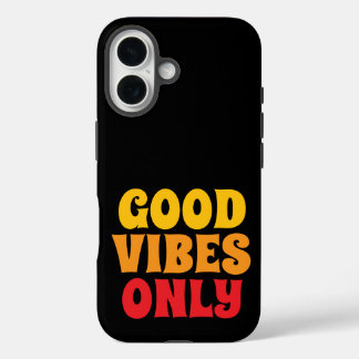 iPhone 16 case good vibes only