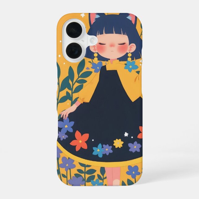 iPhone 16 Full Print Case – Stylish Durable (Back)