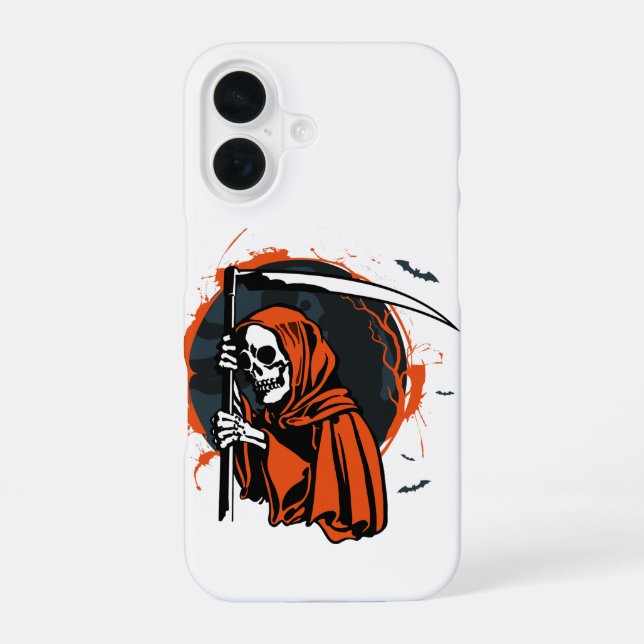 iPhone 16 Slim Fit Halloween Case  (Back)