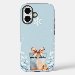 iPhone 16 Tough Case - Elegant Gift Box Design"
