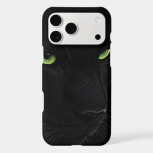iPhone 17 Black Panther Eyes Case