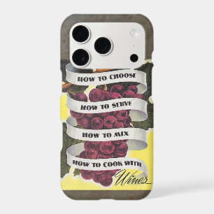 IPHONE 17 CASE ART MCM WINE BROCHURE
